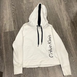 Calvin Klein Cropped Sweatshirt Size Medium